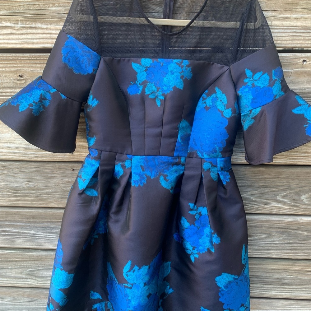 Belle Badgley Mischka Floral Miley Dress Size 6